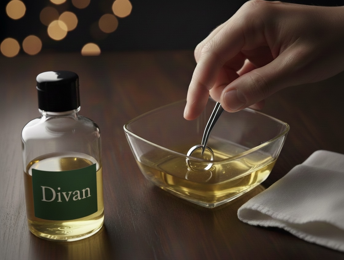 1. محلول تمیزکننده نقره